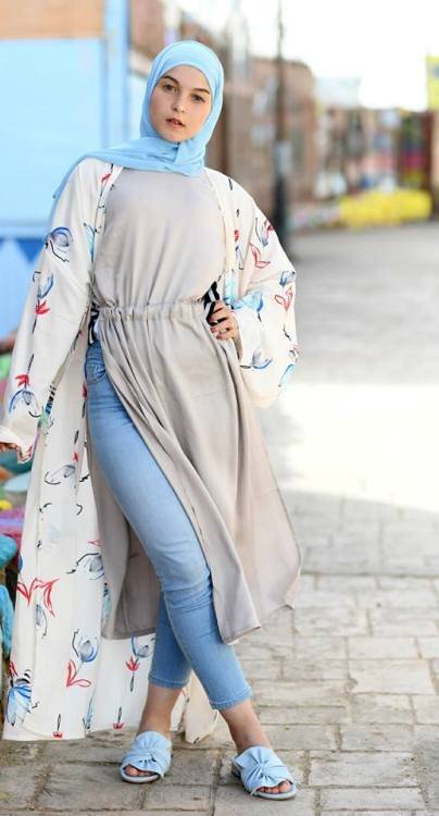 ستايلات محجبات للصيف 7