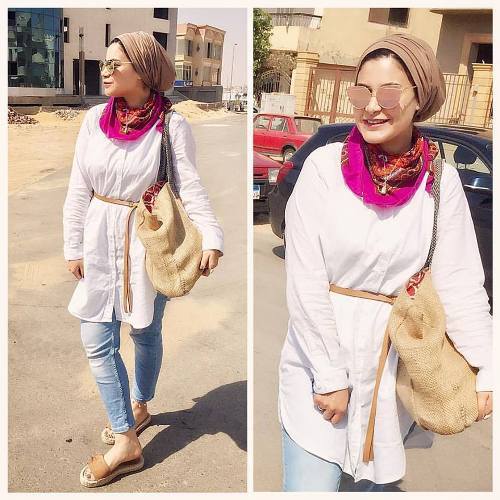 ستايلات محجبات للصيف 71