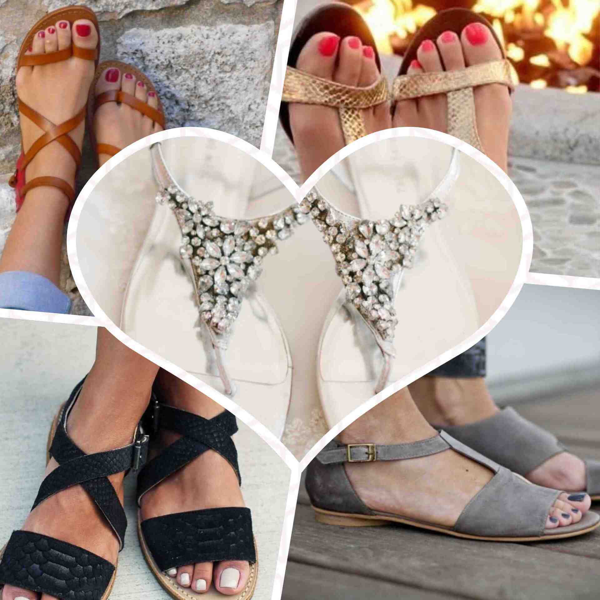 موضة صنادل الصيف summer sandals لسنة 2018