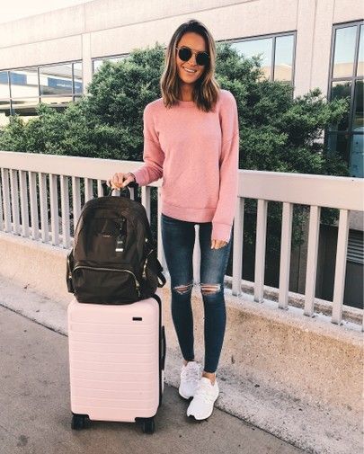 افكار ستايلات مناسبة للمطار 41