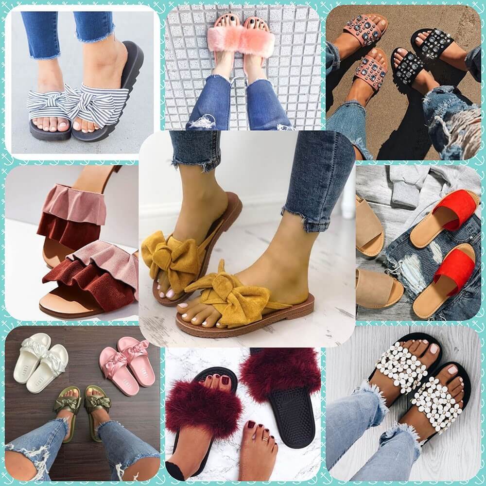 موضة ال Slippers وال Sliders لموسم الصيف