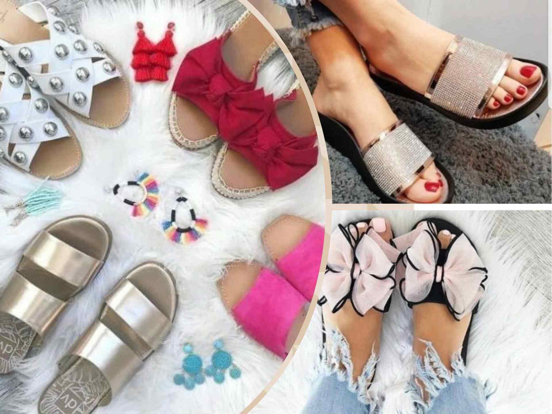 موضة الـ beach sliders لصيف 2018