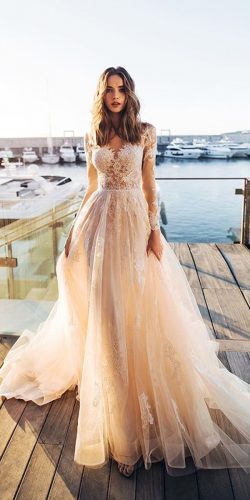 Peach Tulle