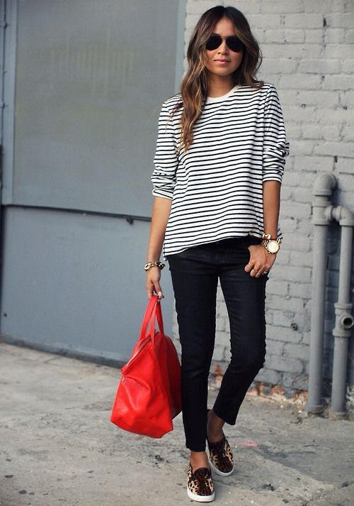 افكار ازاي تلبسي ال slip on سنيكرز 16