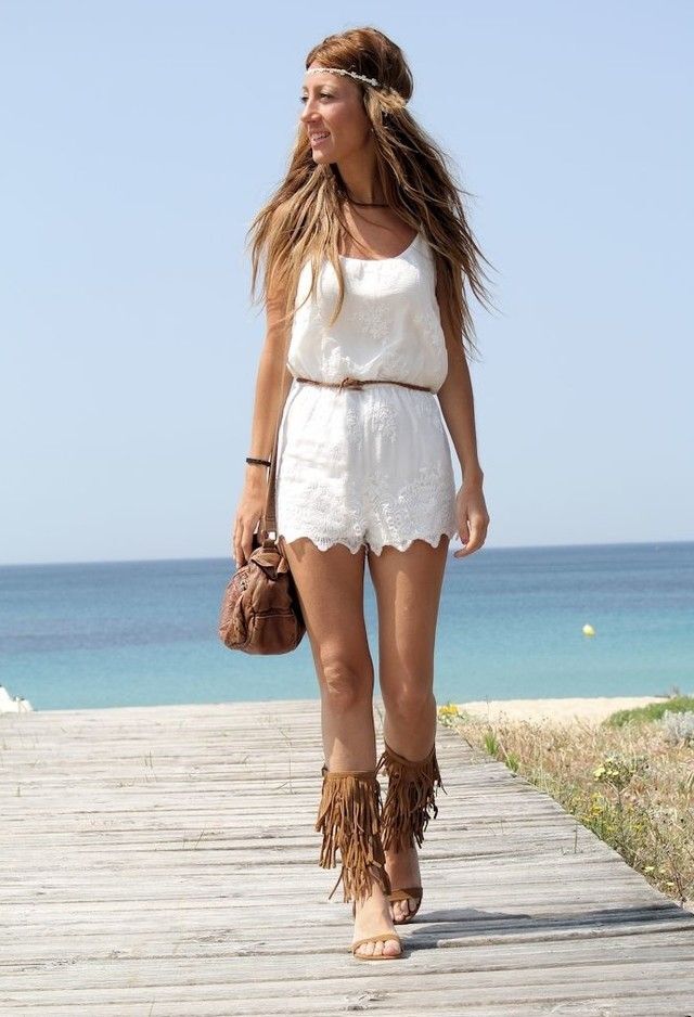 افكار للبس ال Fringe Sandals 7