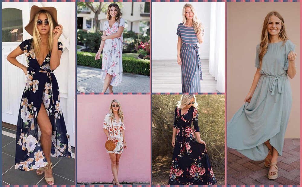 ستايلات مختلفة من ال Wrap Dress لازم يكونوا عندك في الصيف
