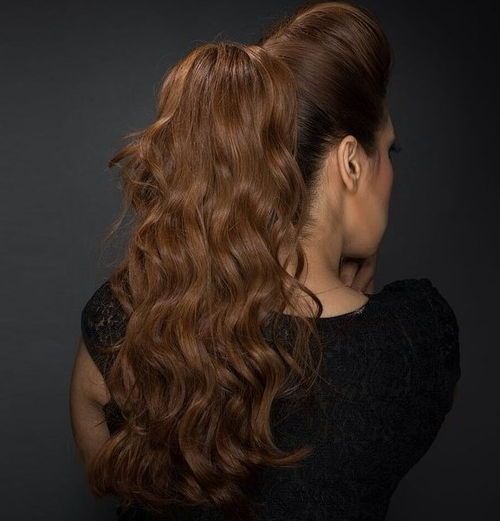 طرق لتسريحة ديل الحصان 8