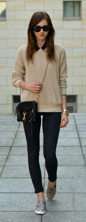 افكار للبس الجامعة 39
