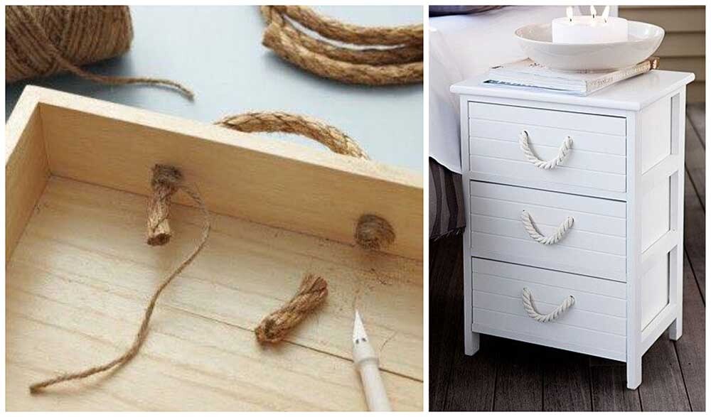 افكار لاستخدام الحبال في الديكور 21