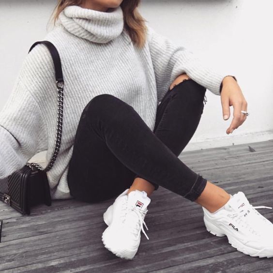 ازاي تلبسي ال chunky sneakers 12
