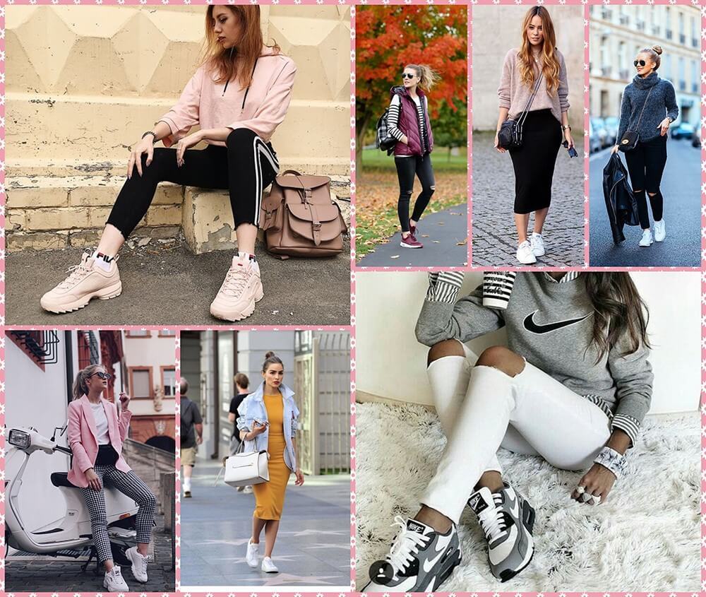 ازاي تلبسي ال Chunky sneakers