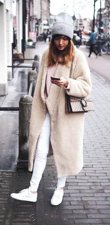 افكار ستايلات لتنسيق ال teddy bear coat 20