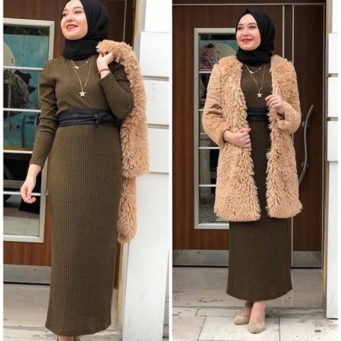افكار ستايلات لتنسيق ال teddy bear coat 42