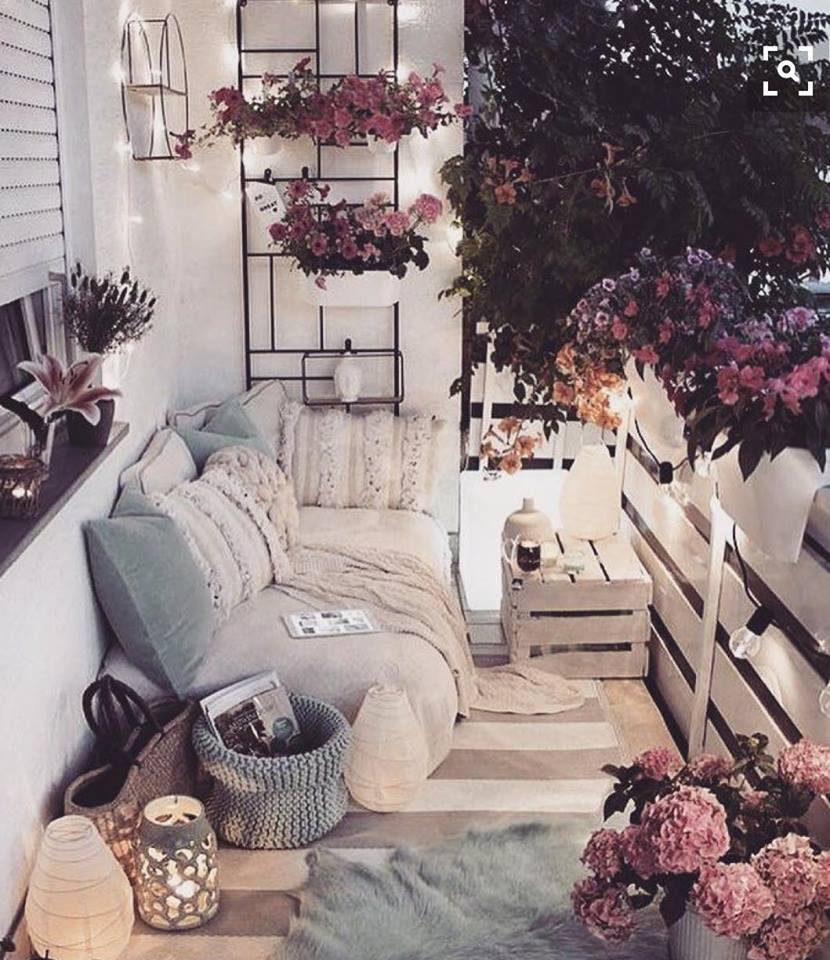 افكار لديكور البلكونة 3