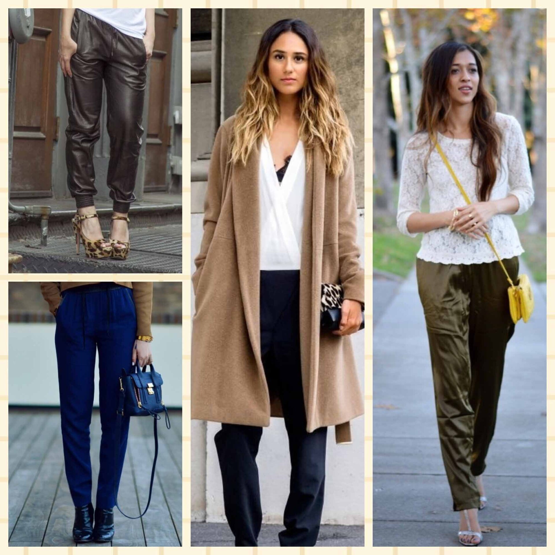 نصايح وأفكار إزاي تلبسي السويت بانتس sweat pants بأكتر من طريقة عملية وشيك