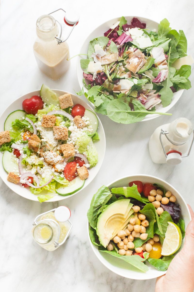 وصفات لعمل صوص السلطة Salad Dressing بنفسك في البيت