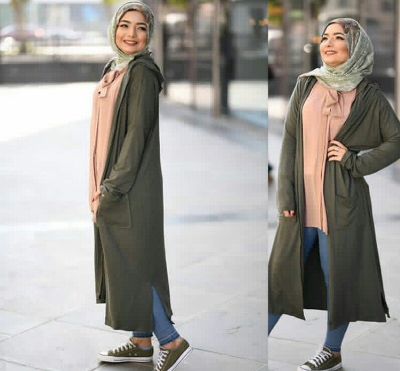 ستايلات لموضة المحجبات لموسم الشتا 17