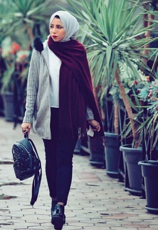 ستايلات لموضة المحجبات لموسم الشتا 32