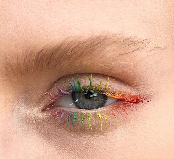 Rainbow Eyelashes 4