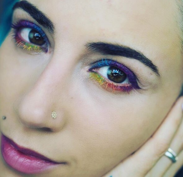 Rainbow Eyelashes 6