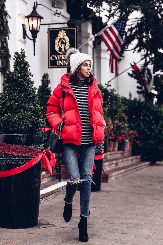 ازاي تلبسي ال Puffer jackets