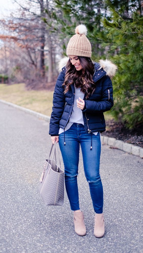 ازاي تلبسي ال puffer jackets 27