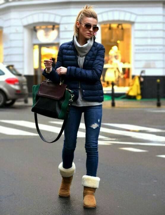 ازاي تلبسي ال puffer jackets 28