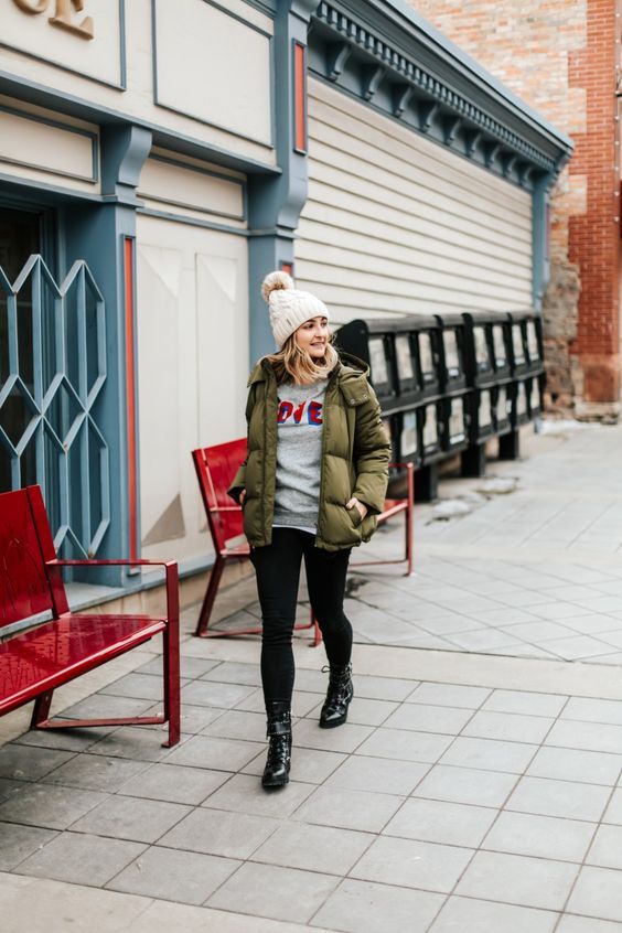 ازاي تلبسي ال puffer jackets 30