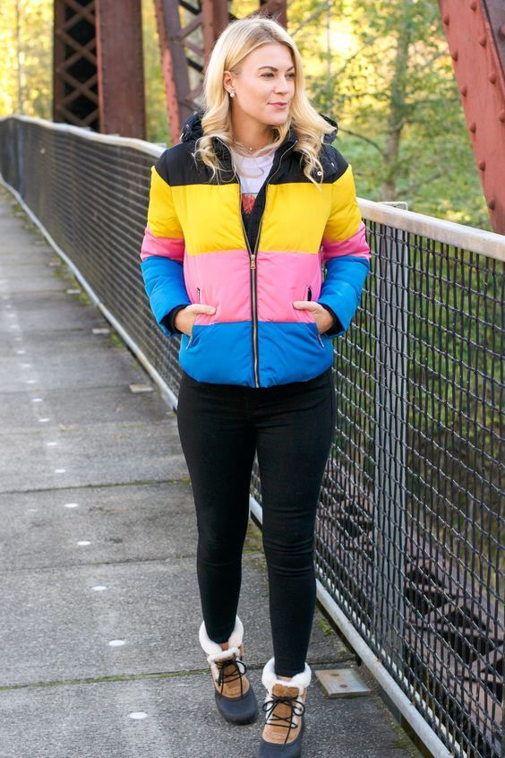 ازاي تلبسي ال puffer jackets 31
