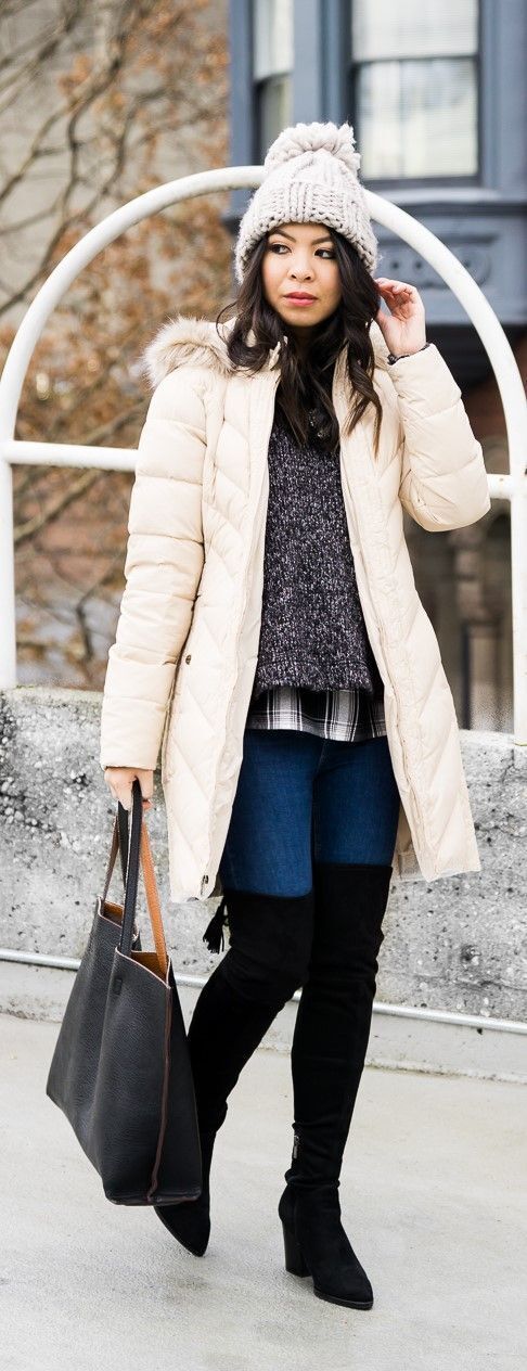 ازاي تلبسي ال puffer jackets 35