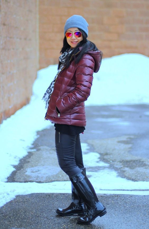 ازاي تلبسي ال puffer jackets 38