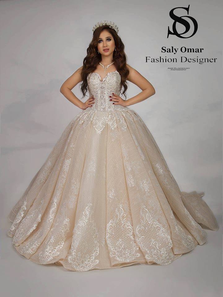 فساتين زفاف للمصممة سالي عمر 11
