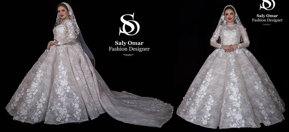 فساتين زفاف للمصممة سالي عمر 15