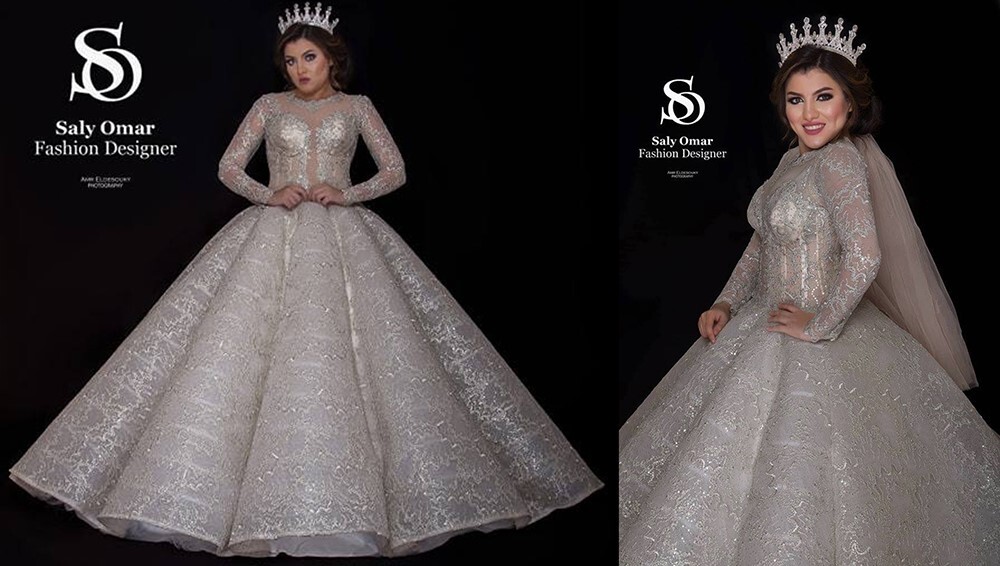 فساتين زفاف للمصممة سالي عمر 18