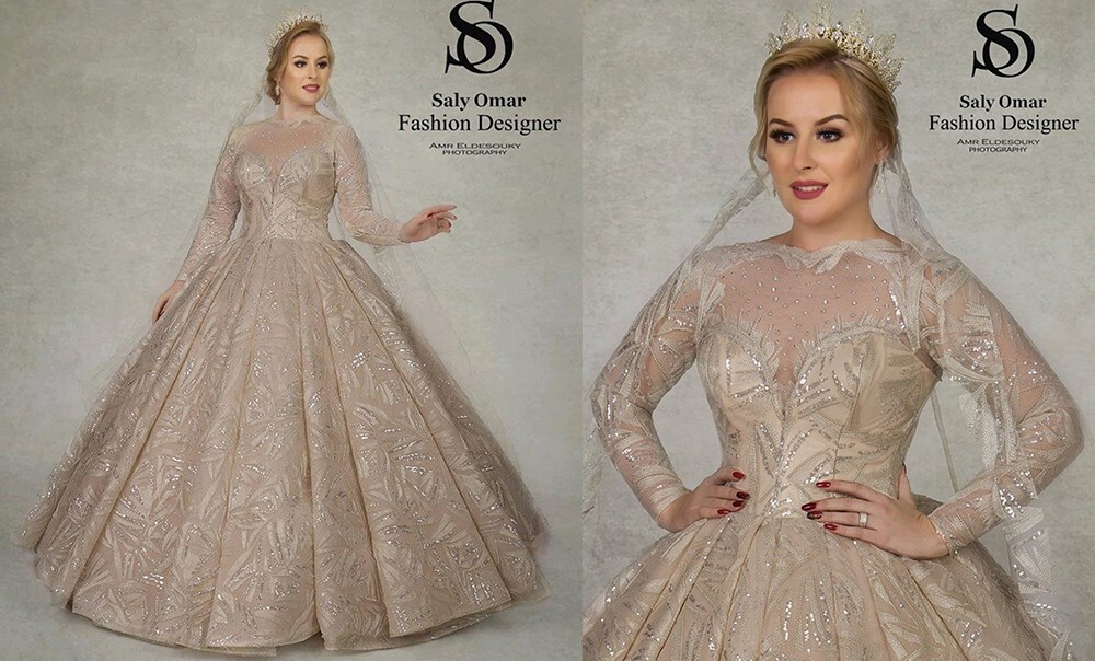 فساتين زفاف للمصممة سالي عمر 24