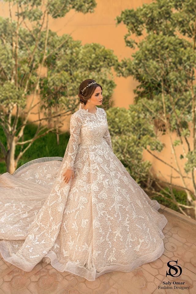فساتين زفاف للمصممة سالي عمر 27