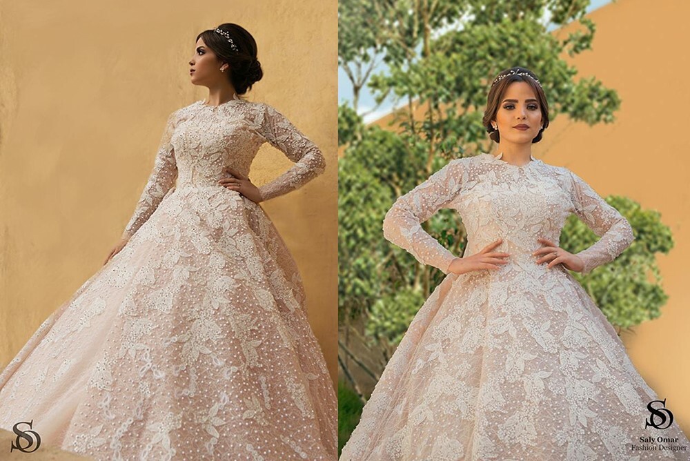 فساتين زفاف للمصممة سالي عمر 28