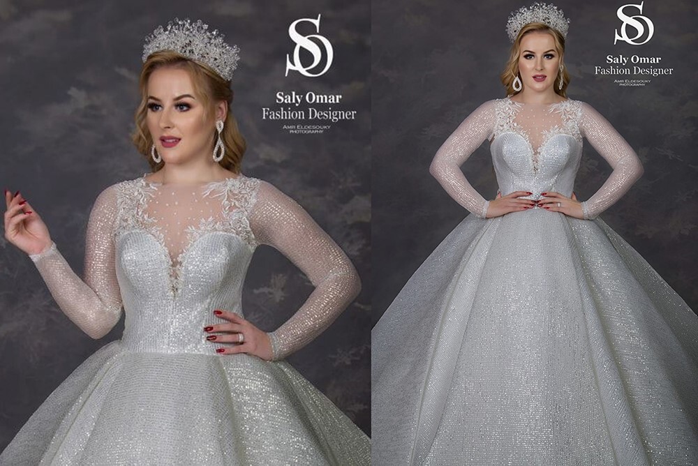 فساتين زفاف للمصممة سالي عمر 8