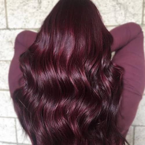 لون شعر mulled wine 21