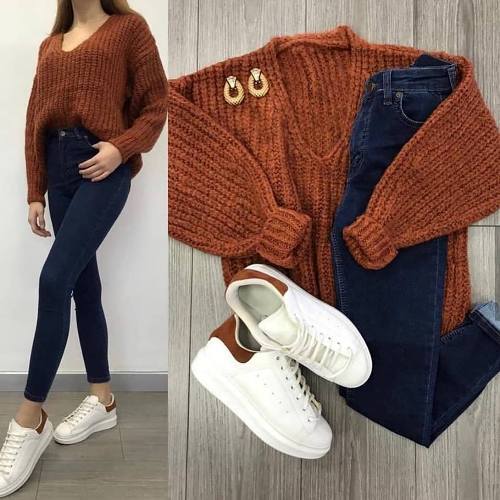 بلوفر oversized