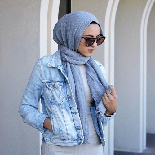لفات حجاب من غير دبابيس 24