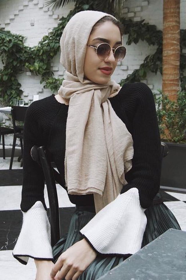لفات حجاب من غير دبابيس 26