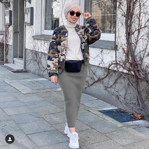 ستايلات قبل الربيع للمحجبات 12