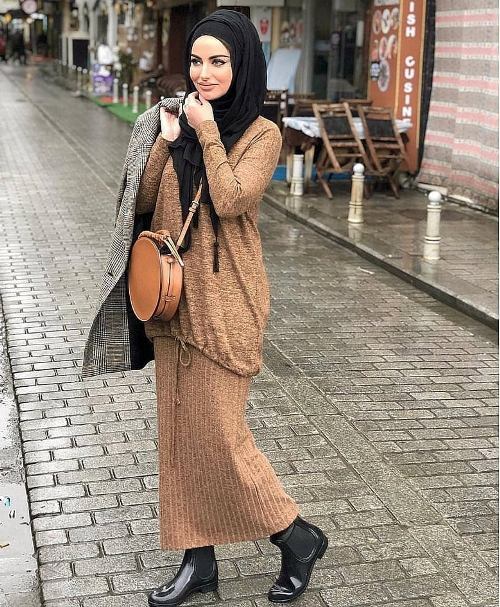 ستايلات قبل الربيع للمحجبات 13