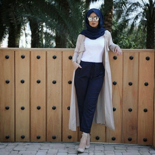 ستايلات قبل الربيع للمحجبات 24