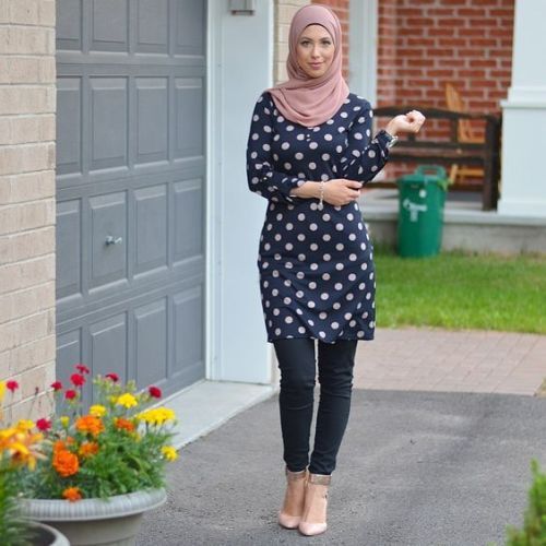 ستايلات قبل الربيع للمحجبات 25