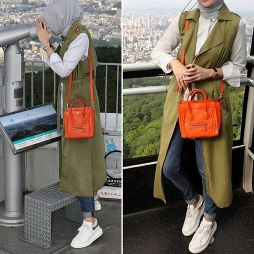 ستايلات قبل الربيع للمحجبات 34