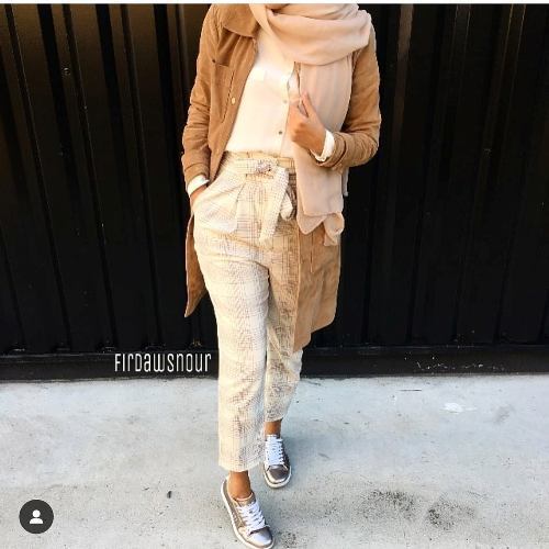 ستايلات قبل الربيع للمحجبات 7