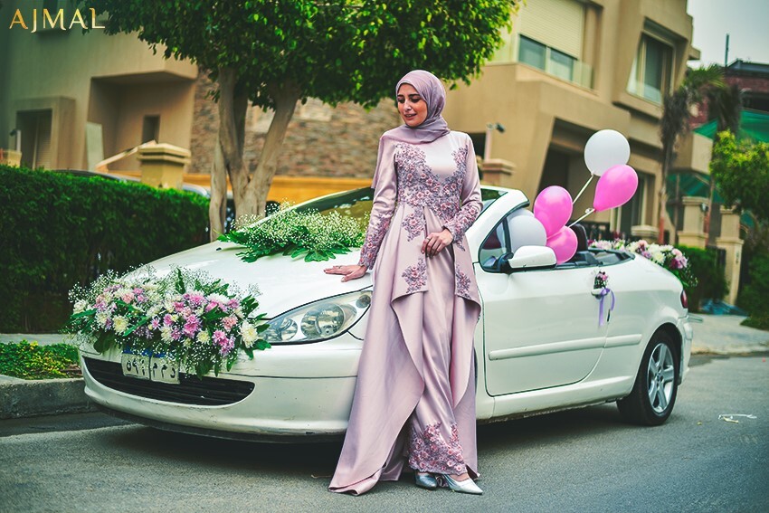 فساتين سوارية للمحجبات 22