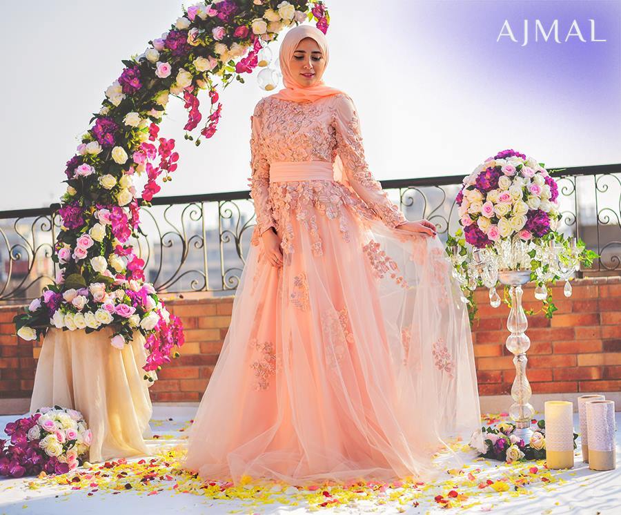 فساتين سوارية للمحجبات 24